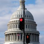 Vista del Capitolio, sede del Congreso de Estados Unidos.