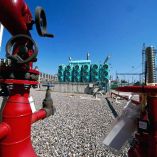 Central de energía eléctrica en México.