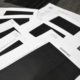 Gran cantidad de los archivos del caso Epstein están completamente censurados.