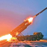 Prueba de misiles de Corea del Norte.