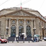 Fachada del recinto del Congreso de la Ciudad de México.