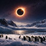 Un eclipse solar ocurrira en la Antartida