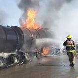 Accidente en la Autopista Arco Norte