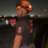 Personal de Pemex se trasladó al lugar de los sucesos y se activó el cierre de la vía en ambos sentidos.