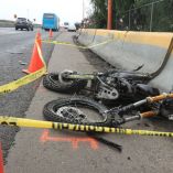 Un hombre falleció al derrapar en su moto.