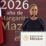 La presidenta Claudia Sheinbaum