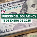 Precio del dólar hoy 13 de enero de 2026