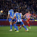 Antoine Griezmann le dio la victoria al Atlético de Madrid en Riazor.