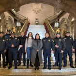 "Vamos a seguir trabajando y teniendo operativos para que poco a poco vayamos disminuyendo aún más estas cifras", dijo la alcaldesa
