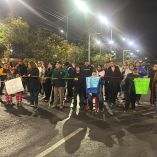 Los manifestantes señalaron que estarán realizando varias movilizaciones hasta que la SEGIAGUA cumpla