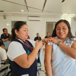 Autoridades refuerzan la campaña de vacunación contra sarampión en Hidalgo.