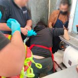 Accidente en carnicería de la Álamos, CDMX.