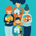 Ilustración sobre el Sistema de Cuidados en la CDMX.