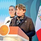 Delfina Gómez, gobernadora del Estado de México.