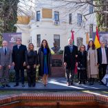 La presentación oficial se hizo desde Madrid, España, donde la gobernadora Libia García Muñoz Ledo dio el conteo regresivo para develar el nuevo logo en León y Ciudad de México.
