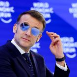 El presidente de Francia, Emmanuel Macron, asiste a la 56.ª reunión anual del Foro Económico Mundial (FEM) en Davos, Suiza, el 20 de enero de 2026.