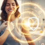 Al esperar buenos resultados por recibir una vacuna, tienes una mayor protección.