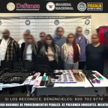 Tras su detención, el inmueble quedó asegurado para preservar el lugar y que sigan las investigaciones