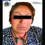 Elvia Ortega La Bruja cumple una sentencia de 140 años.