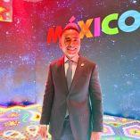El alcalde de Metepec, Fernando Flores Fernández, en la FITUR