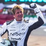 Brad Pitt rodó en el GP de México en 2024