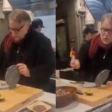 El director mexicanos sorprendió al preparar tacos