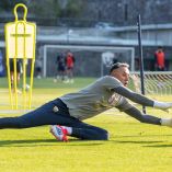 Keylor Navas entrenando con Pumas previo a la fecha 4 de la Liga MX