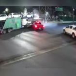 Choque en Eje 6 Sur, Iztapalapa.