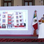Entrega de viviendas en mañanera de Sheinbaum