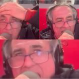 El cronista deportivo Nuno Matos en el momento del gol de Trubin al Real Madrid