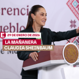 Mañanera Sheinbaum hoy 29 de enero de 2026