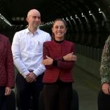 Claudia Sheinbaum inauguró el Viaducto Elevado en Tijuana, obra estratégica de 11 kilómetros construida por ingenieros militares.