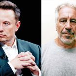 Elon Musk y Jeffrey Epstein.