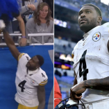 DK Metcalf se acercó a las gradas para agredir a Ryan Kennedy, después de escuchar algo que le dijo durante el partido entre los Steelers y los Lions.