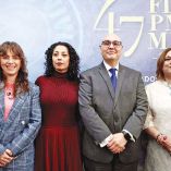 Inbal Miller, Mercedes Alvarado, Víctor Rivera y Beatriz Aldaco.