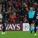Rodrygo fue expulsado en el tiempo de descuento ante Benfica y ahora se perderá la serie eliminatoria por sanción de la UEFA.