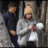 Mal clima,friolenta,  abrigados