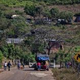 Durante las pesquisas se ubicaron 10 campamentos vinculados al crimen organizado en un sitio cercano a la mina.