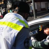 Choque en punto del Alcoholímetro en CDMX.