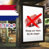 Amsterdam prohíbe anuncios sobre carne
