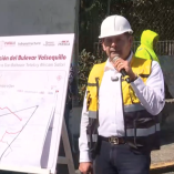 El gobernador Alejandro Armenta supervisó los avances en la rehabilitación del Bulevar Valsequillo, vialidad clave para la conectividad estatal en Puebla.