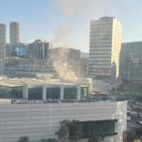 Tras sofocar el fuego, los trabajos se enfocaron en el control del humo y en la inspección del inmueble