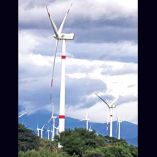 Turbinas eólicas.