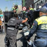 Operativo en establecimientos del Eje Central.
