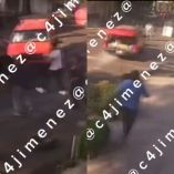 La pelea entre ambos bandos terminó con varios daños materiales y personas heridas