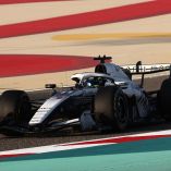 Sergio Pérez en el último día de test en Cadillac