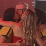 Carlo Ancelotti se presentó al carnaval de Brasil.
