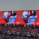 La pareja de infieles fue descubierta en el Alfonso Lastras este sábado 14 de febrero.