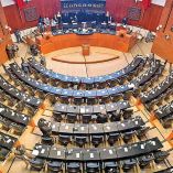 Recinto del Senado de México.