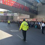 Operativo de movilidad en el AICM.